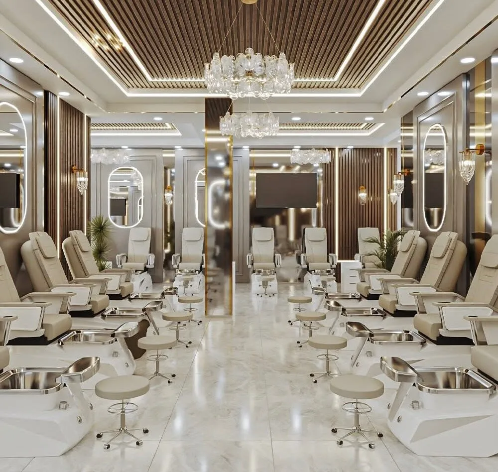 Interior of Gloss Nail Bar Deerfield