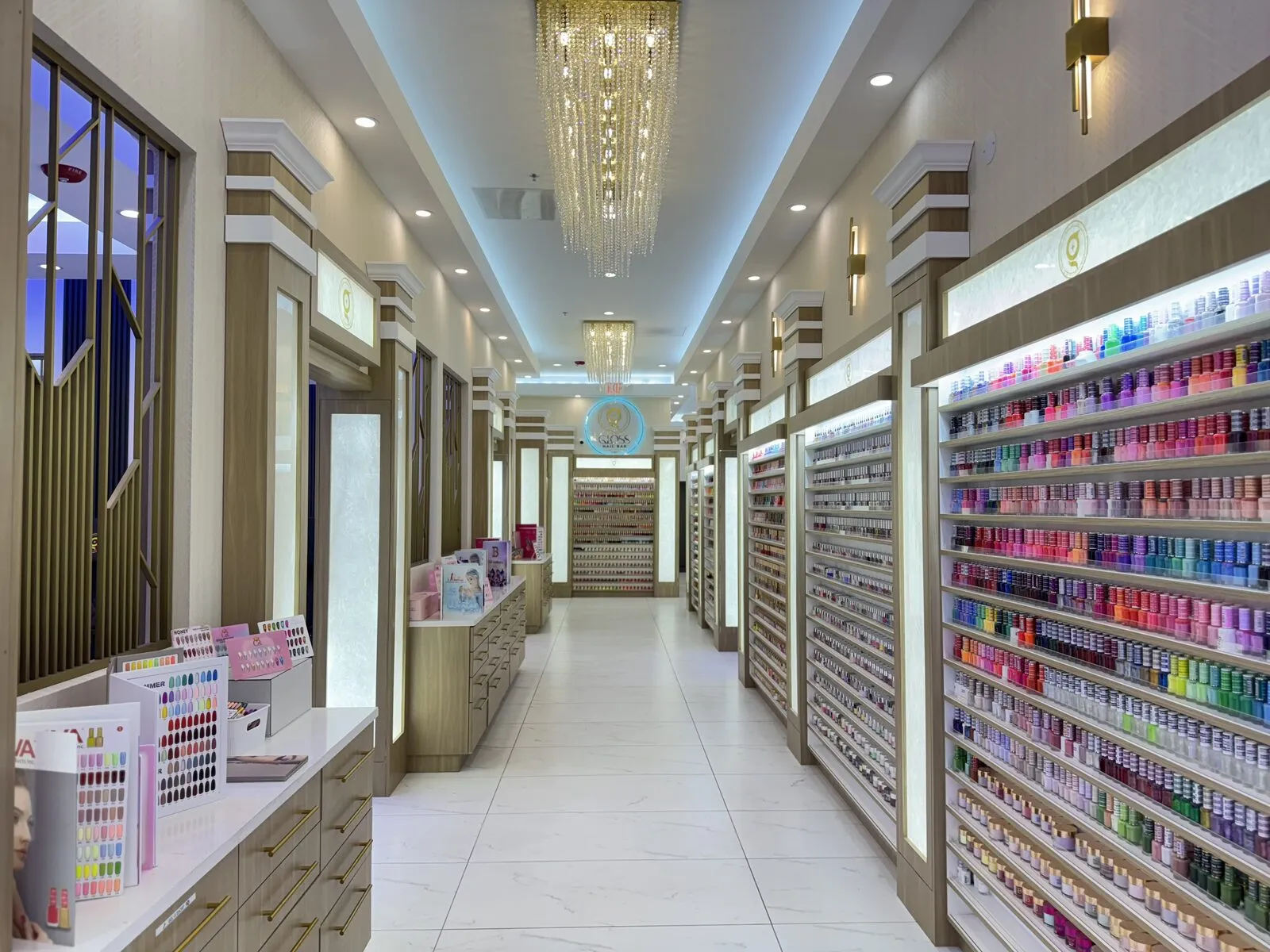 Interior of Gloss Nail Bar Machesney Park