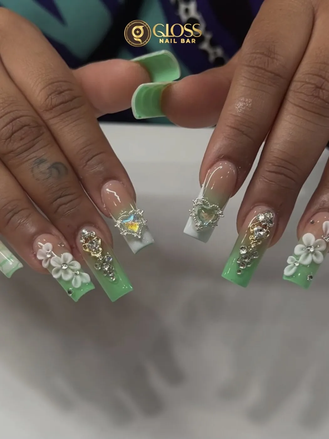 Nail art by Gloss Nail Bar — design 7