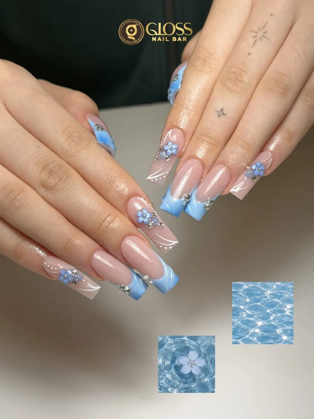 Nail art by Gloss Nail Bar — design 8
