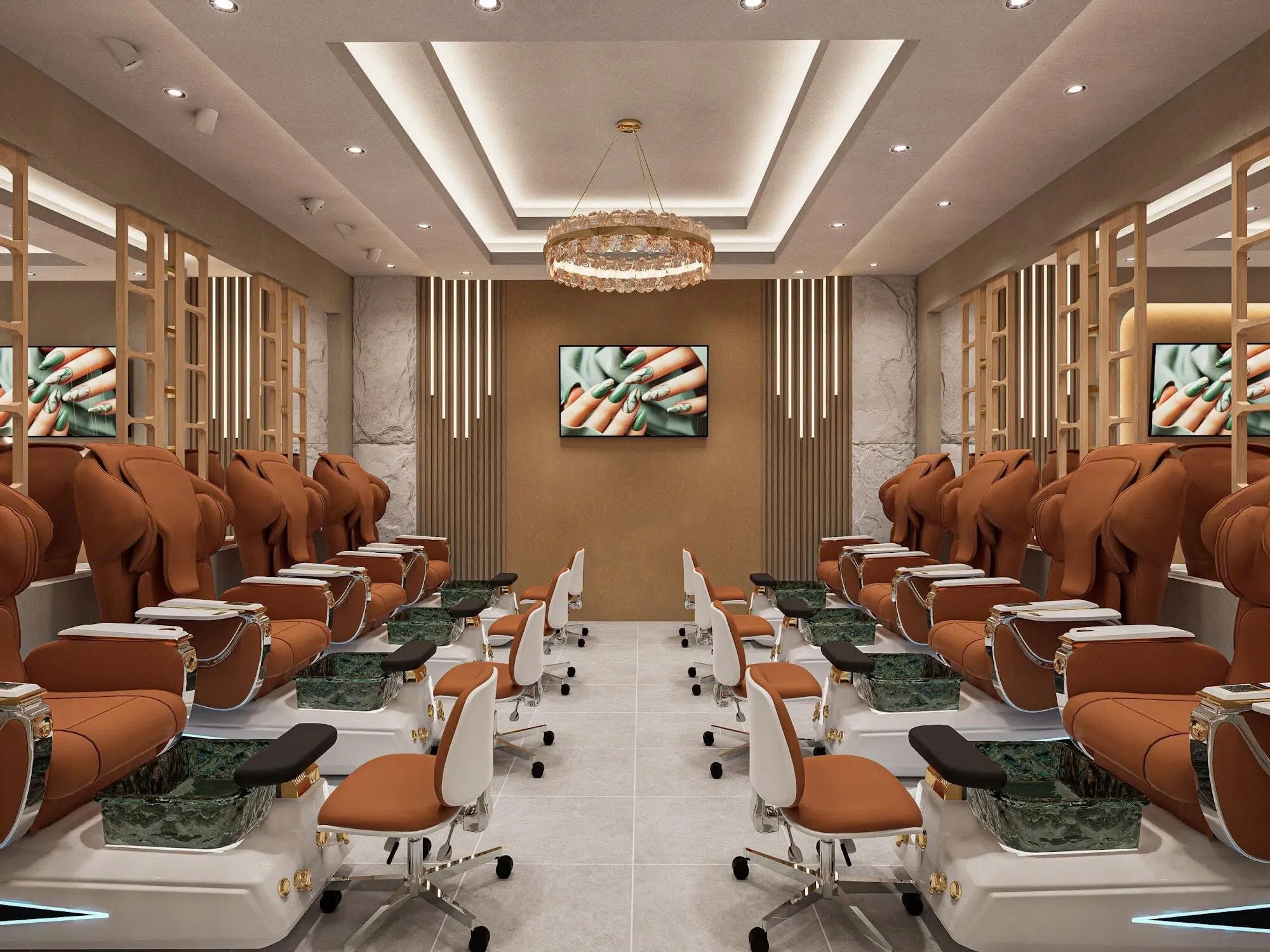 Interior of Gloss Nail Bar — Schaumburg